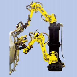 6 cánh tay robot Fanuc Sàn / Vị trí lắp đặt lộn ngược ± 0,03mm Độ lặp lại
