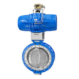 LTR 43 Chống sét khí nén Van bướm hợp kim / Vật liệu thép Phiên bản DIN
