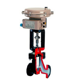 Phiên bản DIN Van điều khiển khí nén với vật liệu hợp kim / thép lót PRA