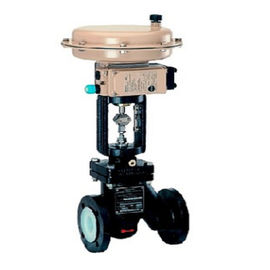 PFA Lining Quả cầu khí nén Van cầu DIN với hiệu suất ổn định