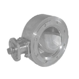 Van bướm điện BR 14a DN 80 - DN 500 Kích thước hợp kim / Vật liệu thép