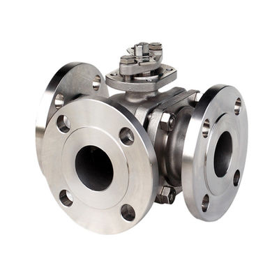 Van cầu điều khiển Asme có mặt bích cuối SS316 V