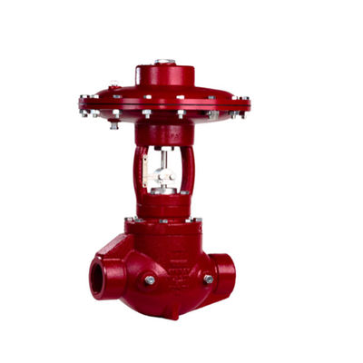 Van điều khiển áp suất cao Vật liệu EFG 2150 SMT PB 2 IV Thép màu đỏ thiết kế bộ điều chỉnh áp suất kích thước 2 ''