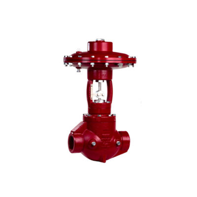 Van điều khiển áp suất cao Vật liệu EFG 2150 SMT PB 2 IV Thép màu đỏ thiết kế bộ điều chỉnh áp suất kích thước 2 ''