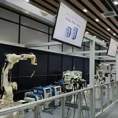 robot hàn OTC FD-B4S 7 trục của cánh tay robot hàn tải trọng 4kg và đạt 1,4m như robot hàn mig