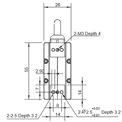 Máy gắp rô bốt thương hiệu nổi tiếng của Trung Quốc DH-ROBOTICS PGE-5 cho cánh tay rô bốt 6 trục của Máy gia công
