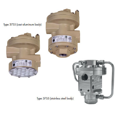 Bộ tăng cường thể tích khí nén Samson 3755 cho van Samson hoạt động với bộ định vị