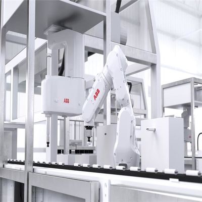 ABB IRB120 6 trục Cánh tay robot công nghiệp Xử lý Chọn hàng Đóng gói Robot Trọng tải 3Kg Tầm với 580mm Với ICR5 điều khiển
