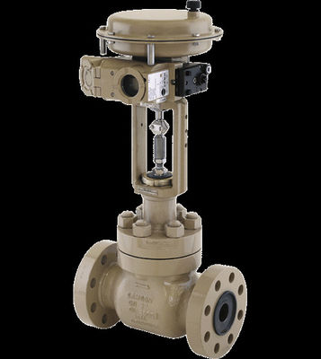Van cầu Samson 3251 kết hợp với bộ truyền động để điều chỉnh tốc độ dòng chảy hoặc nhiệt độ