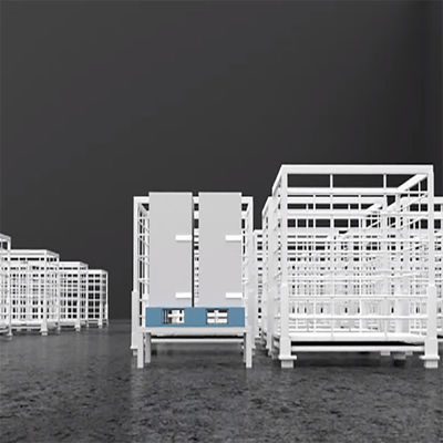 Xe nâng Robot di động Hiệu quả ổn định cao Robot vận chuyển thích ứng với các hãng xe khác Xe nâng hàng