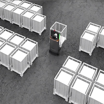 Xe nâng Robot di động Hiệu quả ổn định cao Robot vận chuyển thích ứng với các hãng xe khác Xe nâng hàng