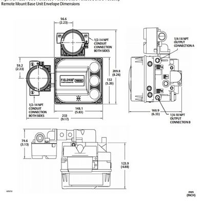 Bộ định vị van điều khiển định vị kỹ thuật số DVC6200 SIS