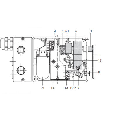 Bộ định vị khí nén loại Samson 4763 với van thay đổi