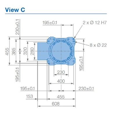 Cánh tay robot 6 trục GP88 Trọng tải 88kg Tầm với 2236mm Vật liệu bàn giao Robot