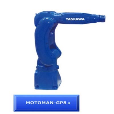 Cánh tay robot công nghiệp 6 trục Motoman GP8 được sử dụng để xử lý robot
