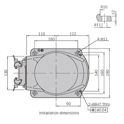 RS007L Trọng tải 7kg Tầm với 930mm 6 trục Thiết kế nhỏ gọn 6 trục Cánh tay robot công nghiệp
