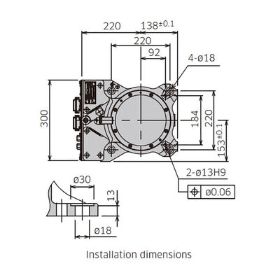 S010N Trọng tải 7kg Tầm với 930mm 6 trục Bộ điều khiển thiết kế nhỏ gọn Cánh tay robot