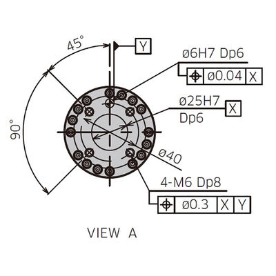 S010N Trọng tải 7kg Tầm với 930mm 6 trục Bộ điều khiển thiết kế nhỏ gọn Cánh tay robot