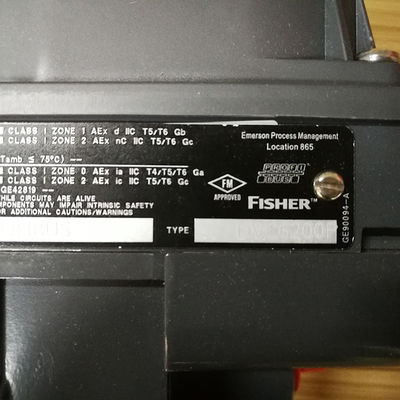 Bộ điều khiển van kỹ thuật số DVC6200p với bộ điều chỉnh bộ lọc 67DFSR cho van điều khiển