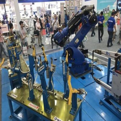 Lắp ráp cánh tay robot 6 trục Motoman GP180 với cánh tay robot công nghiệp