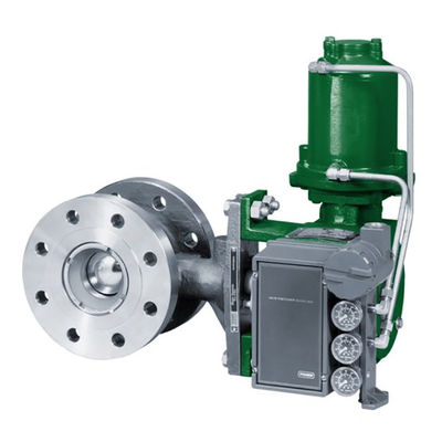 Fisher 3620JP với bộ truyền động quay Bộ định vị điện-khí nén tác động đơn