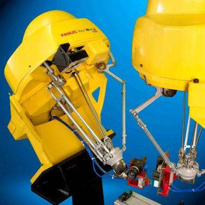 Cánh tay robot 3 trục M-1iA / 1HL được sử dụng để đóng gói cánh tay robot Delta Robot