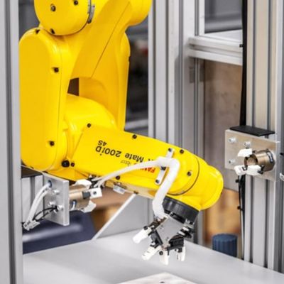 Cánh tay robot 6 trục nhỏ LR Mate 200iD để phun Cánh tay robot công nghiệp