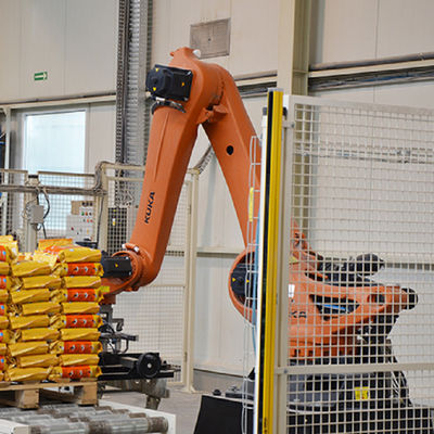Máy CNC KR 120 R3200 PA của Robot Palletizing với Phạm vi tiếp cận 3195MM cho thiết bị xử lý vật liệu
