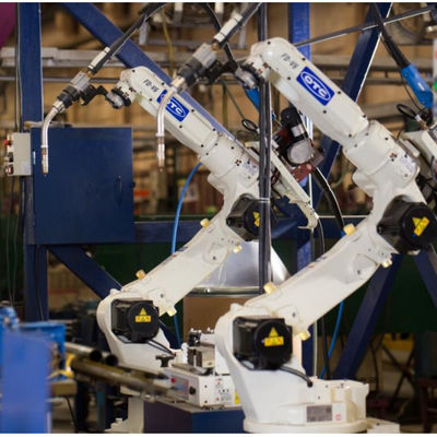 Robot hàn MIG 6 trục Máy hàn rô bốt ô tô OTC FD-B6