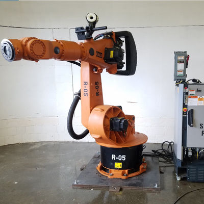 Robot xử lý vật liệu KR240 để xử lý và xếp dỡ Cánh tay robot 6 trục