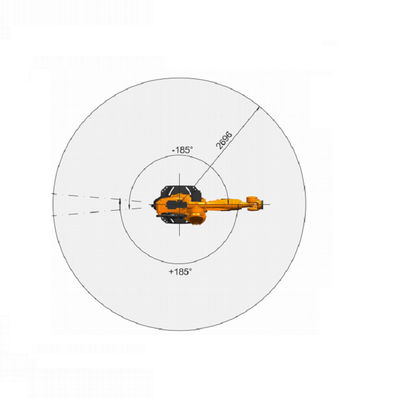 Robot công nghiệp cánh tay robot công nghiệp 6 trục với tải trọng định mức là 210 kg robot công nghiệp kuka