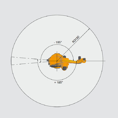 KR 470 PA Robot công nghiệp Kuka Tải trọng định mức 470Kg Cánh tay robot công nghiệp 5 trục Robot công nghiệp