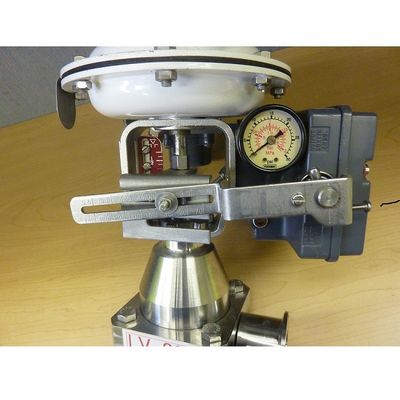 3660 Bộ định vị khí nén của bộ điều khiển van cho công việc tác động đơn lẻ với van bi làm bộ định vị van