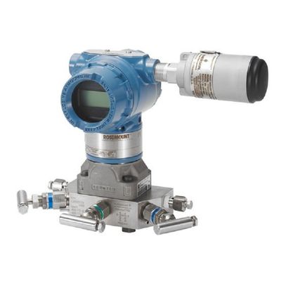 Phạm vi đo của máy phát áp suất chênh lệch không dây Rosem-Ount3051 Lên đến 2000 Psi Tra áp suất chênh lệch