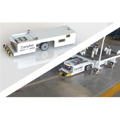 Robot AGV chiều cao thấp một chiều AGV-QRD1600 Như AGV chiều cao thấp được sử dụng với robot công nghiệp
