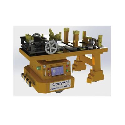 Tải trọng cao Loại đặc biệt AGV của Cizon AGV được sử dụng với 6 cánh tay robot Aixs Giá robot AGV
