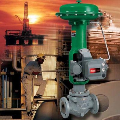 Van điều khiển của Easy-e ET cho nhiệt độ quy trình cao như van cầu với thân van hình cầu hoặc góc