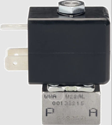Burkert Loại 7011 làm van pit tông 22 chiều tác động trực tiếp với IP65 được sử dụng làm van điện từ cho các bộ phận van