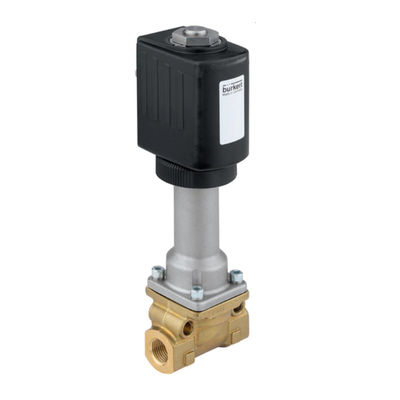 Van pit tông loại 6026 với 2/2 chiều được phân tách bằng phương tiện truyền thông để tác động trực tiếp của van điều khiển Burkert