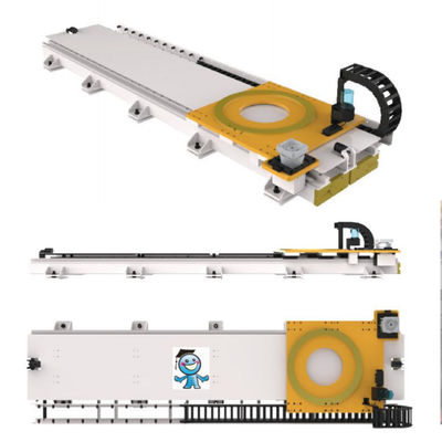 Cánh tay rô bốt công nghiệp sử dụng đường ray dẫn hướng tuyến tính với trọng tải cao và tốc độ cao sử dụng cho rô bốt abb hoặc rô bốt công nghiệp khác