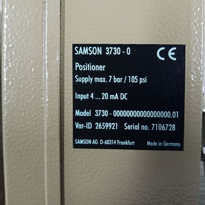 Bộ định vị Samson 3730-0 làm phụ kiện van được sử dụng với van điều khiển và van 3M