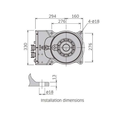 Bàn tay robot hàn cung 6 trục BA006N cho tự động hóa hàn cung CNC như robot hàn