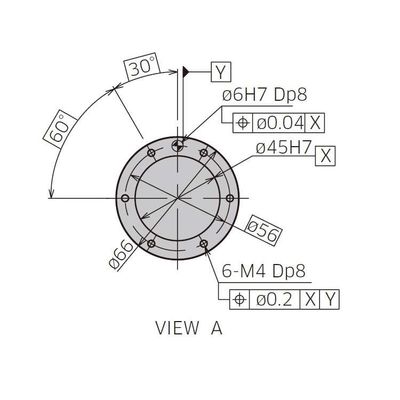 Bàn tay robot hàn cung 6 trục BA006N cho tự động hóa hàn cung CNC như robot hàn