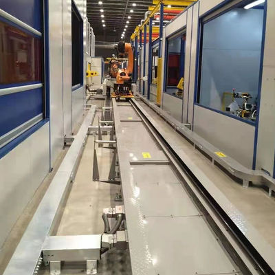 Đường ray dẫn hướng robot với tải trọng 500KG và tầm tiếp cận 2000MM làm đường ray dẫn hướng tuyến tính cho máy CNC