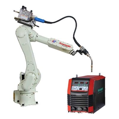 Robot hàn tự động RA010N 6 trục với máy hàn hồ quang làm robot hàn