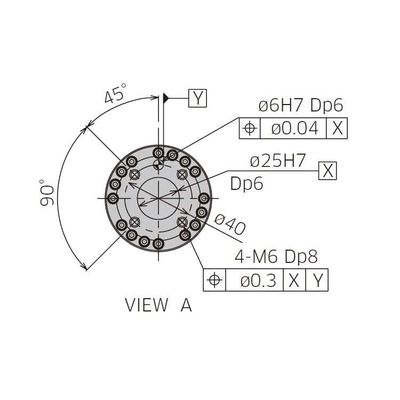 Robot hàn tự động RA010N 6 trục với máy hàn hồ quang làm robot hàn