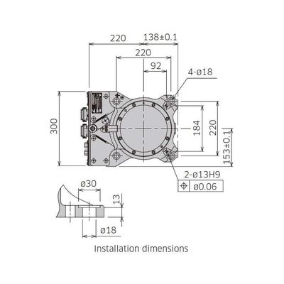 Robot hàn tự động RA010N 6 trục với máy hàn hồ quang làm robot hàn
