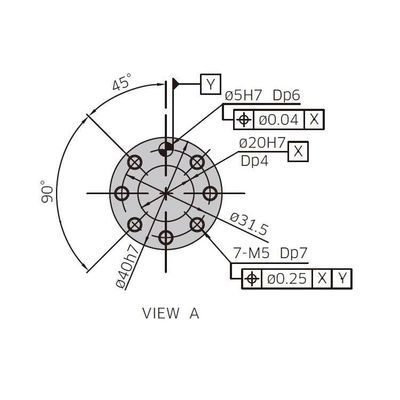 Cánh tay robot công nghiệp 6 trục RS007N để xử lý vật liệu như robot lắp ráp