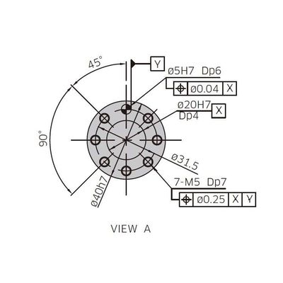 Cánh tay robot công nghiệp RS007L 6 trục Cánh tay robot tải trọng 7kg Robot xử lý
