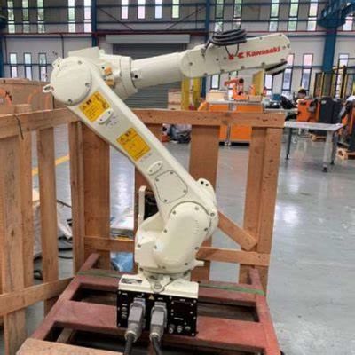Kawasaki RS010N 6 trục cánh tay robot với CNGBS hàn định vị cho robot hàn